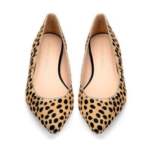 Loeffler Randall Shoes - Loeffler Randall Quinnie Leopard Flats size 8